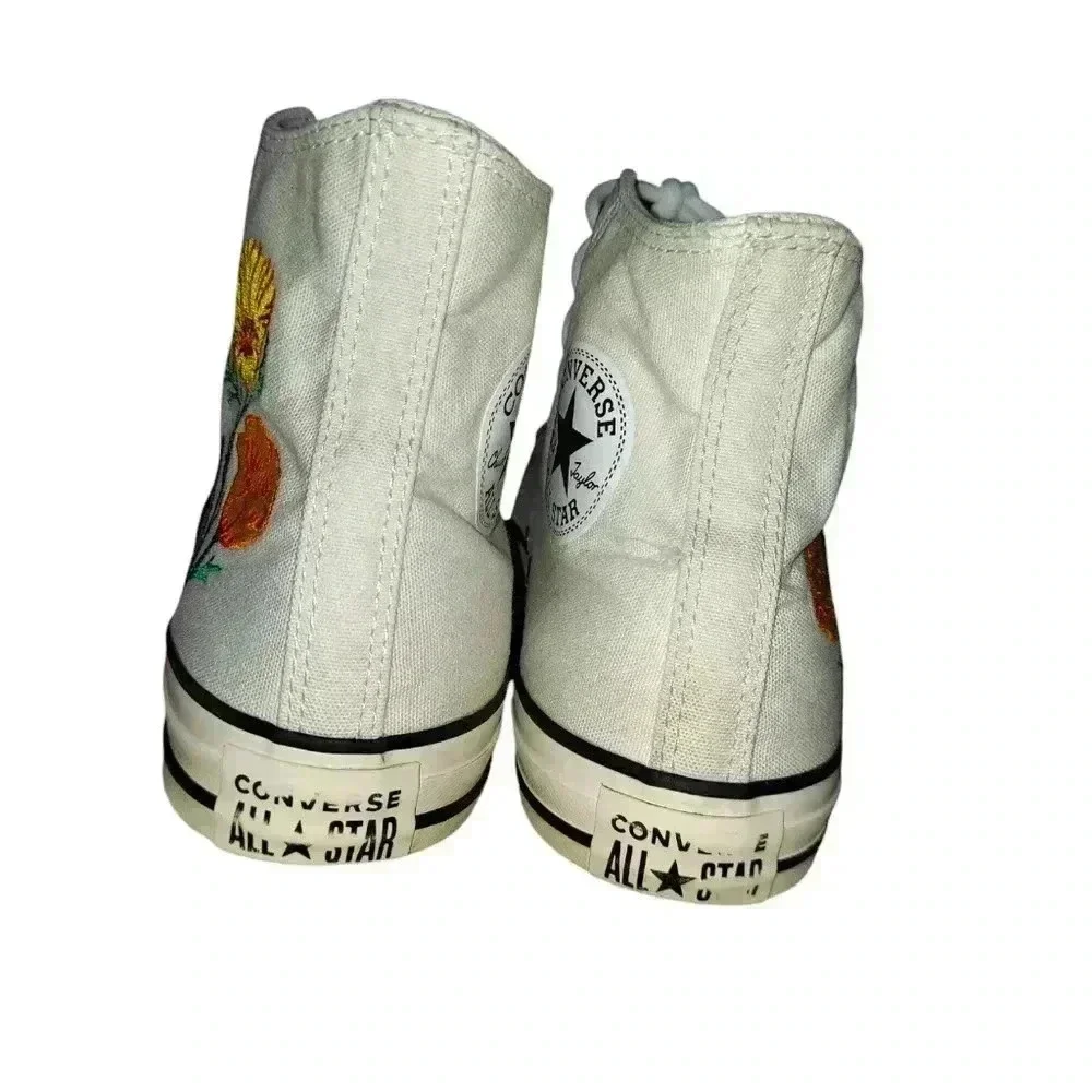 Chuck Taylor Converse All Star Embroidered Floral High-Top Sneaker